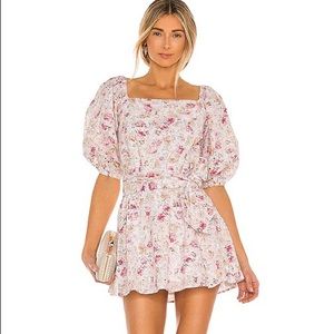 Minkpink Cecile off the shoulder dress